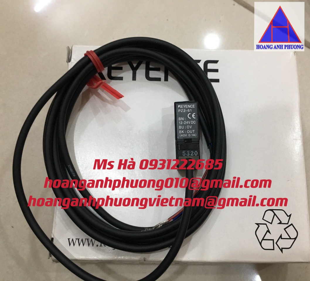 Cảm biến tích hợp amplifier PZ2-61 keyence nhập khẩu